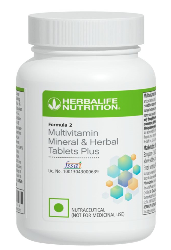 Formula 2 Multivitamin Mineral & Herbal Tablets Plus
